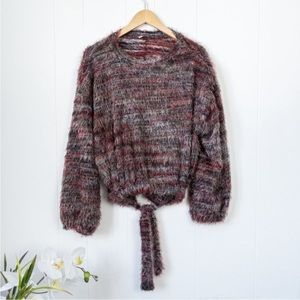 Zara Eyelash Multi-Colour Sweater